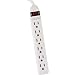 Globe Electric 7777201 6-Outlet Home/Office Surge Protector Power Strip