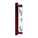 Galileo Wall-Mount Thermometer Mahogany