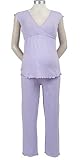 Japanese Weekend d&a crop maternity nursing pajamas - XS-XL