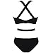 Meilun Women's Rayon Summer Beachwear Bandage Swimsuit One Piece Bikini