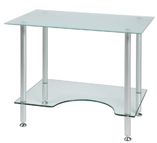 Jual LAPF Frosted-Glass Laptop Computer Desk