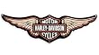 Harley-Davidson&reg; Bar & Shield Logo with Wings Tin Sign. Embossed. 99350-09V