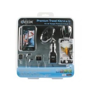 Iphone 3g/3gs and Itouch USB Ac Adapter, USB Car Adapter, Charge & Sync Cable, Car Charger, Portable Speaker, Audio Splitter & Earphone, Two Silicon Cases, Screen Protectors and Clean Cloth