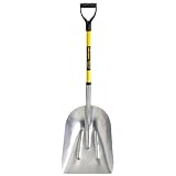 Ames True Temper Landscaper Aluminum Scoop with 29-Inch Ribbed Fiberglass Power D-Grip... by Ames