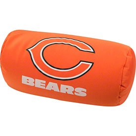 Chicago Bears Beaded Bolster Pillow