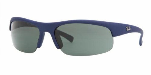 Ray ban RB4039 Blue Rubberized Grey Green 817 71 63mm Sunglasses product image
