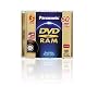 Panasonic DVD RAM (2.8GB, 8cm double sided, 60min) Pack 3