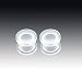 00G Plugs Acrylic Clear Screw Fit Flesh Tunnel Plugs Acrylic 00 Gauge (2 Pieces) 00G Plugs Acrylic Clear Screw Fit Flesh Tunnel Plugs Acrylic 00 Gauge (2 Pieces)