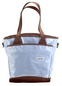 Fleurville Sling Tote Diaper Bag - Blue Chocolate