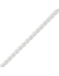 Sterling Silver Spiga Chain - 20 Inch