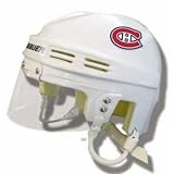 Official NHL Licensed Mini Player Helmets - Montreal Canadiens (White)