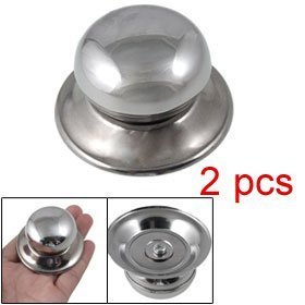 Cool88 2pcs Universal Replacement Cookware Pot Glass Lid Cover Knob