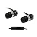 Scosche IDR400m Noise Isolation Earset With Hands-Free Microphone Oversized 10mm Drivers