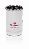 Starrett D0118 1-1/8-Inch Diamond Grit Edge Hole Saw