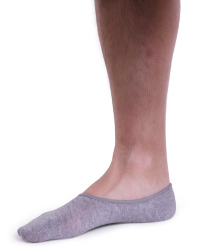 No show socks for men 3pk quality cotton lge heel grip …