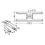 Music City Metals 10602-708LR Stainless Steel Burner Replacement for Select Charmglow Gas Grill Models
