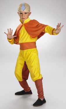 Child Aang Costume - size SMALL