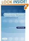 Analyzing Syntax: A Lexical-Functional Approach (Cambridge Textbooks in Linguis)