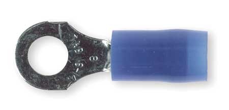 STA-KON RB14-8 Terminal,Ring,Blue,18-14AWG,PK100