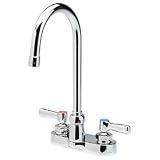 Centerset W/5-3/8 Gooseneck Spout - 2-1/2 Lever Handles