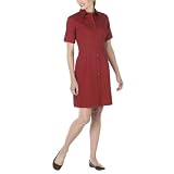 Merona  3/4-Sleeve Button Down Dress - Molly Red