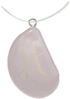 H Lucky Charm Light of the Soul Captive Light Jewelry by INNA Pendant Startonight Amazing Glow in the Dark Stone (H)