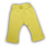 House of Mongrel Baby Organic Yellow Chillin' Out Pants-6-12 Months