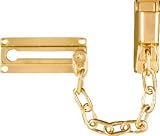 National N183-582 Brass Keyed Chain Door Lock