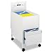 Safco Locking Mobile Tub File with Drawer, Letter Size Gray