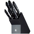 WMF Messerset Messerblock 7-teilig Classic Line, schwarz