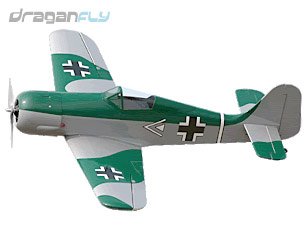 31JbxDKpfKL Focke Wulf FW 190 German WW2 Fighter Warbird Electric RC Airplane ARF Kit