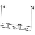 Spectrum Over-the-Door HiLo 5 Hook Rack