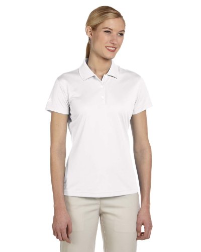 adidas Golf Womens Climalite Basic Short-Sleeve Polo (A131)
