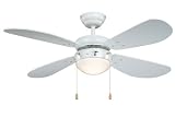 Deckenventilator Classic weiß