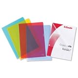 Leitz 54838 Sichthülle Standard Plus, A4, PP, genarbt, 100 Stück, grün
