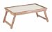 Winsome 98821 Flip top Bed Tray with Notch Handle - White/Natural