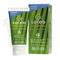 Soleo Organics Sunscreen, 2.6-Ounce Boxes