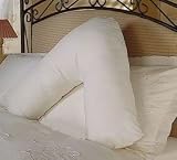 New V Nursing Orthopaedic Neck Support Pillow Plus 200 THREAD COUNT Pillowcase