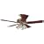 Hunter Fan #25579 Studio 52" Brass Ceiling Fan