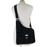 Black Tobacco Baggallini Uptown Bagg ~ Sleek comfortable and easy access