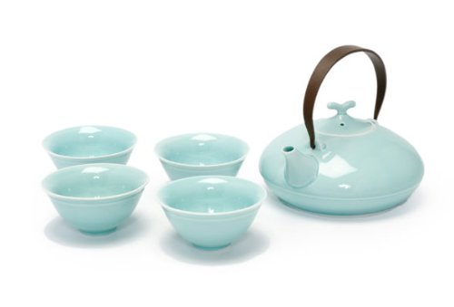 La Cafetiere Geisha Tea Set, Japanese Teapot and small cups