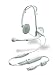 Plantronics .Audio 85 Foldable Stereo Headset for MAC (White)