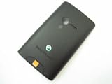 Black Back Battery Cover Door Case Housing Fascia Plate for Sony Ericsson Xperia X10 Mini ~ Mobile Phone Repair Parts Replacement