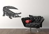 Alligator Vinyl Wall Decal Sticker Graphic Mural Art By LKS Trading Post Alligator Vinyl Wall Decal Sticker Graphic Mural Art By LKS Trading Post