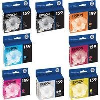Epson 159 Ink Set UltraChrome Hi-Gloss 2 for Stylus Photo R2000 Printer
