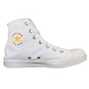 Converse All Star Hi Reggae Shoe - White, UK 4