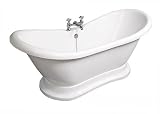 1700x730 Paris Boat Bath Without Tap Holes