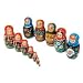 Wooden Accessories : 7 Piece Russian Doll Ornament [Toy]