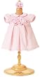 Corolle Classic Doll 14-inch Fashion Pink Rosettes Dress