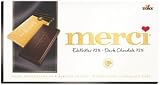 Merci Fine High Quality Dark Chocolate 72% (4 Individual Bars) 100 g